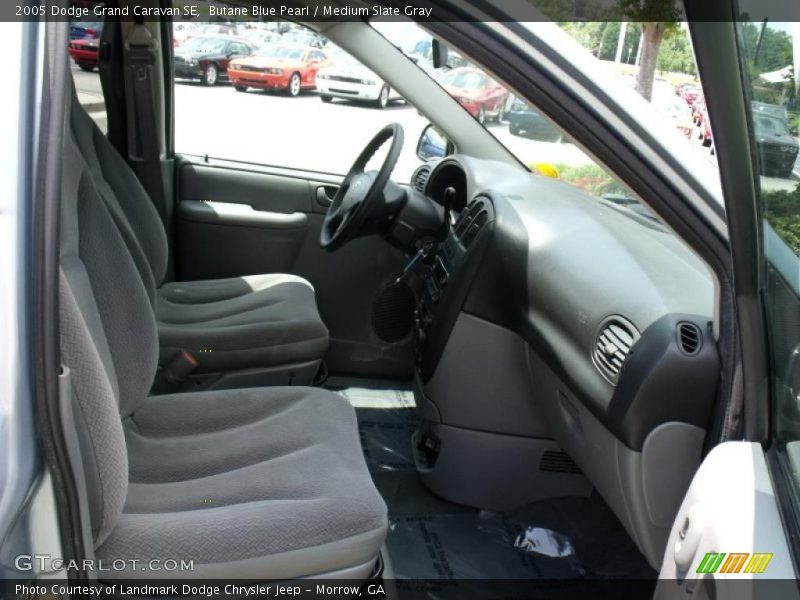 Butane Blue Pearl / Medium Slate Gray 2005 Dodge Grand Caravan SE