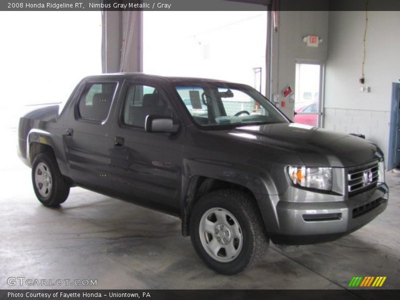 Nimbus Gray Metallic / Gray 2008 Honda Ridgeline RT