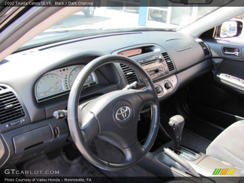 Black / Dark Charcoal 2002 Toyota Camry SE V6