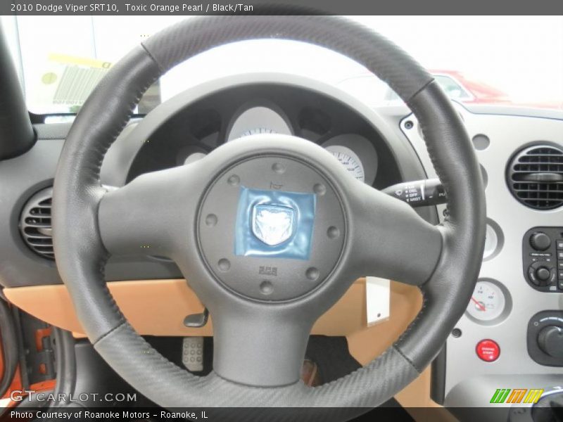 Toxic Orange Pearl / Black/Tan 2010 Dodge Viper SRT10