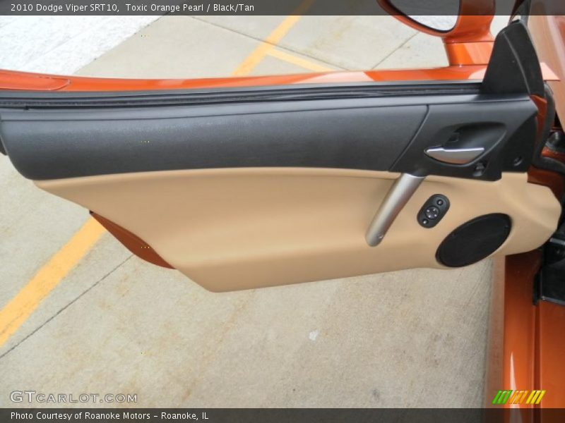 Toxic Orange Pearl / Black/Tan 2010 Dodge Viper SRT10