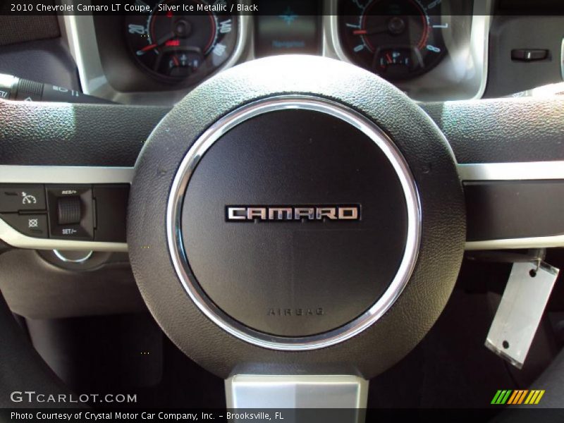 Silver Ice Metallic / Black 2010 Chevrolet Camaro LT Coupe