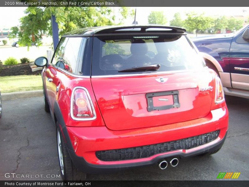 Chili Red / Grey/Carbon Black 2010 Mini Cooper S Hardtop