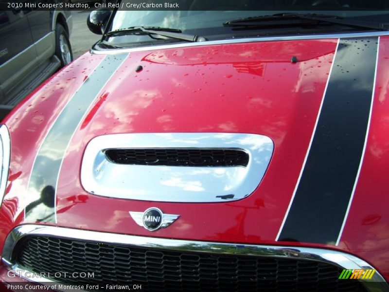 Chili Red / Grey/Carbon Black 2010 Mini Cooper S Hardtop