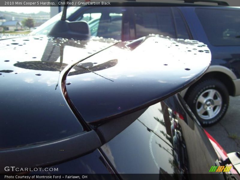 Chili Red / Grey/Carbon Black 2010 Mini Cooper S Hardtop