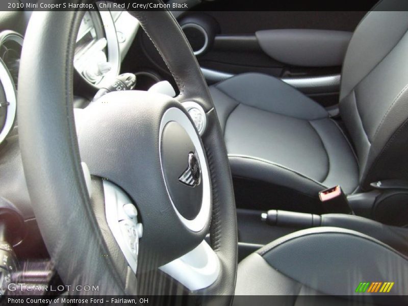 Chili Red / Grey/Carbon Black 2010 Mini Cooper S Hardtop