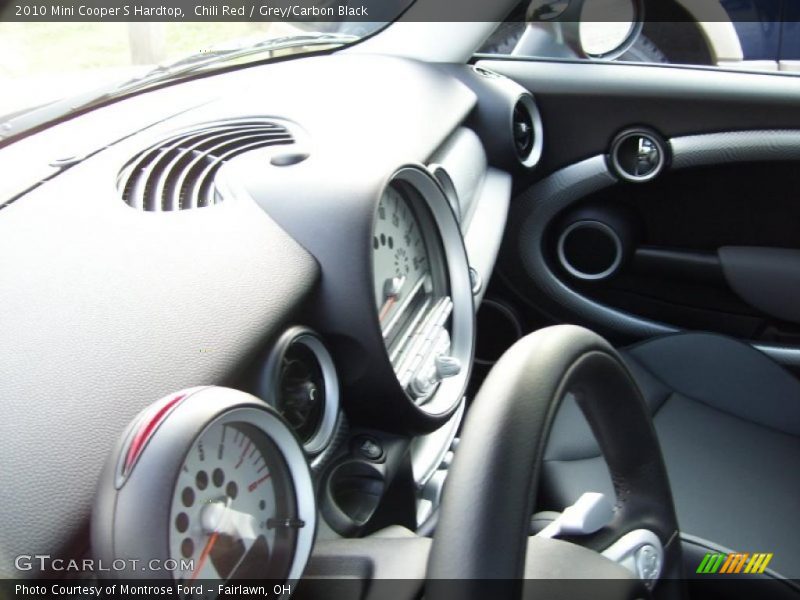 Chili Red / Grey/Carbon Black 2010 Mini Cooper S Hardtop