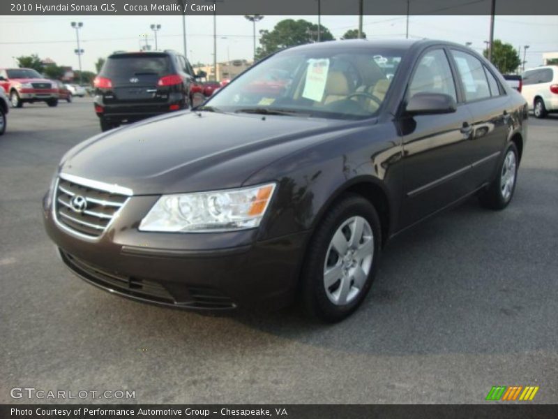 Cocoa Metallic / Camel 2010 Hyundai Sonata GLS