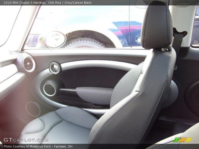 Chili Red / Grey/Carbon Black 2010 Mini Cooper S Hardtop
