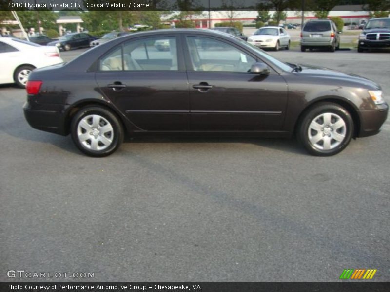 Cocoa Metallic / Camel 2010 Hyundai Sonata GLS