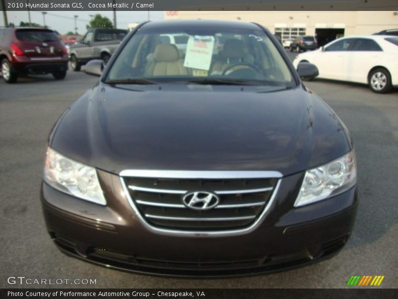 Cocoa Metallic / Camel 2010 Hyundai Sonata GLS