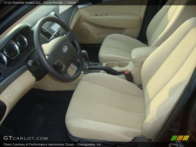 Cocoa Metallic / Camel 2010 Hyundai Sonata GLS