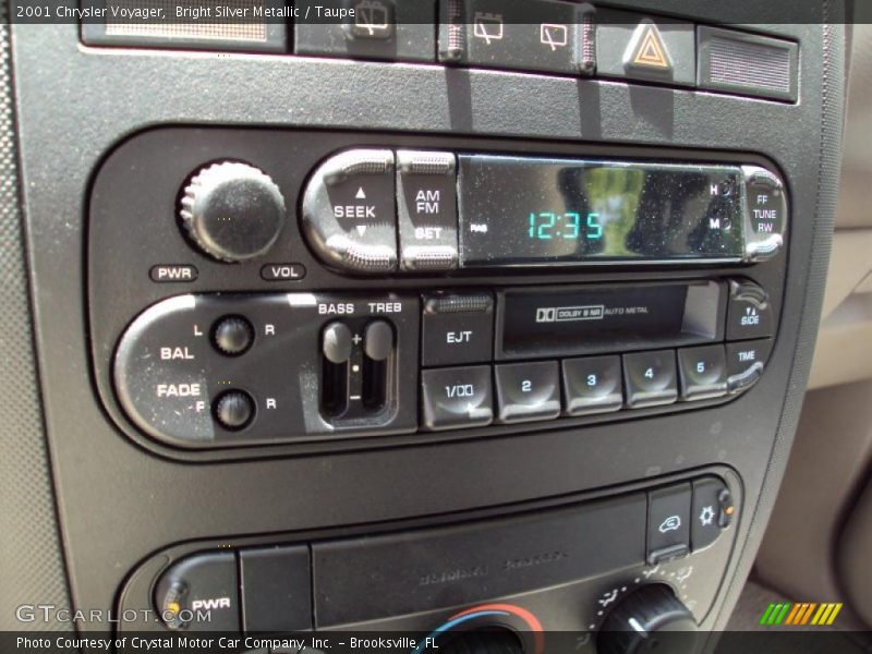 Bright Silver Metallic / Taupe 2001 Chrysler Voyager