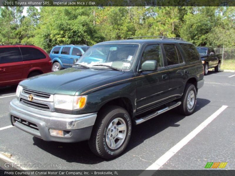 Imperial Jade Mica / Oak 2001 Toyota 4Runner SR5
