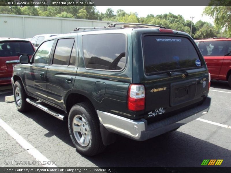 Imperial Jade Mica / Oak 2001 Toyota 4Runner SR5