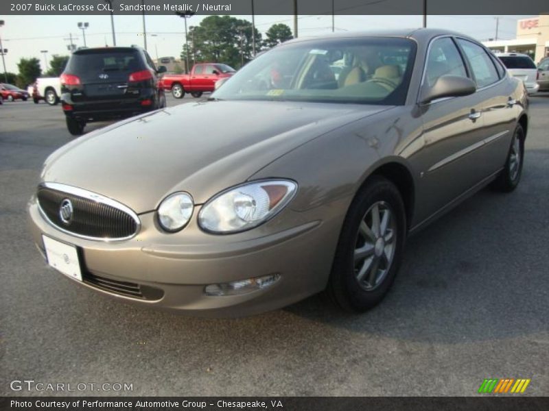 Sandstone Metallic / Neutral 2007 Buick LaCrosse CXL