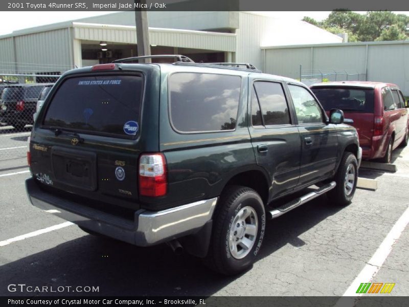 Imperial Jade Mica / Oak 2001 Toyota 4Runner SR5