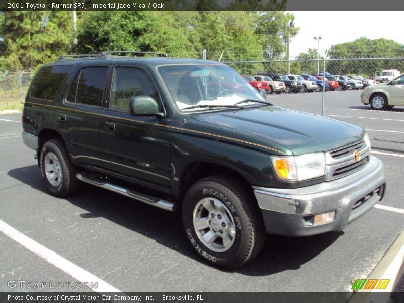 Imperial Jade Mica / Oak 2001 Toyota 4Runner SR5