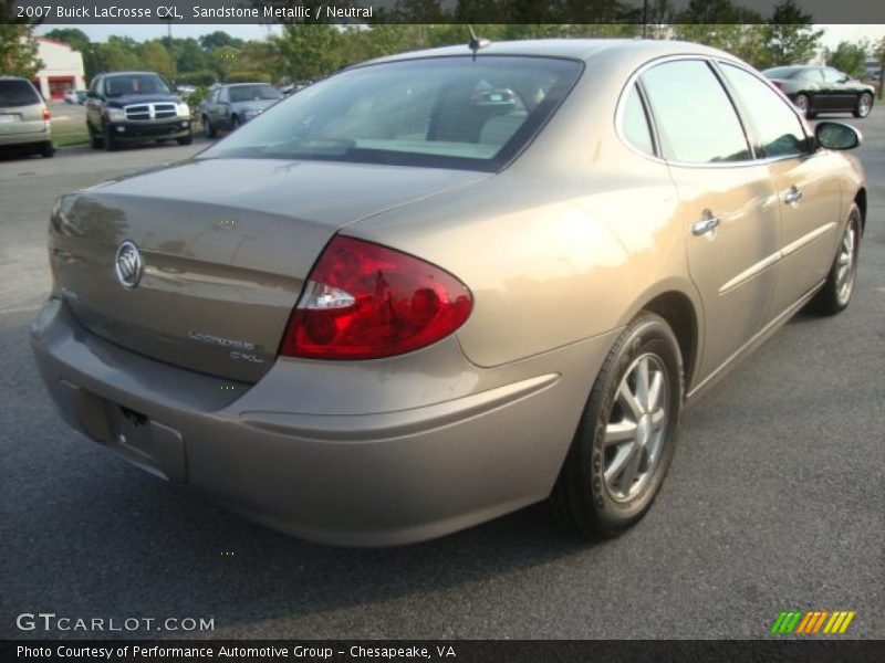 Sandstone Metallic / Neutral 2007 Buick LaCrosse CXL