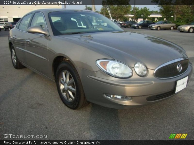 Sandstone Metallic / Neutral 2007 Buick LaCrosse CXL