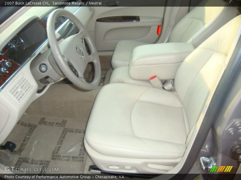 Sandstone Metallic / Neutral 2007 Buick LaCrosse CXL