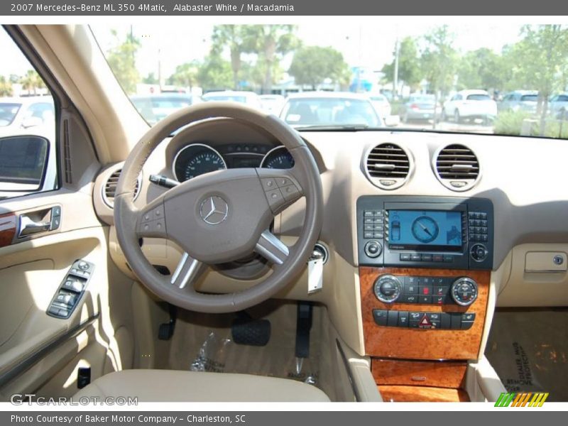 Alabaster White / Macadamia 2007 Mercedes-Benz ML 350 4Matic