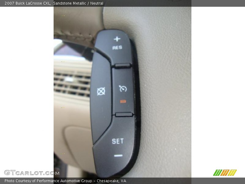 Sandstone Metallic / Neutral 2007 Buick LaCrosse CXL