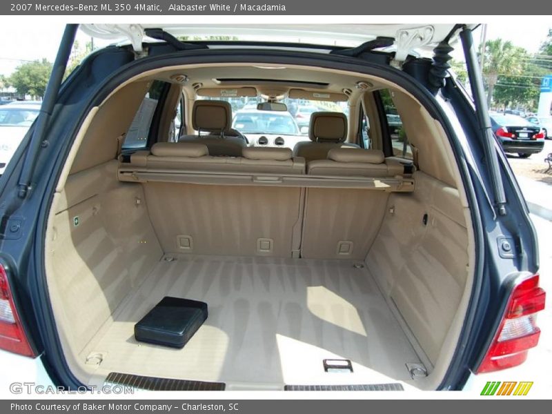 Alabaster White / Macadamia 2007 Mercedes-Benz ML 350 4Matic