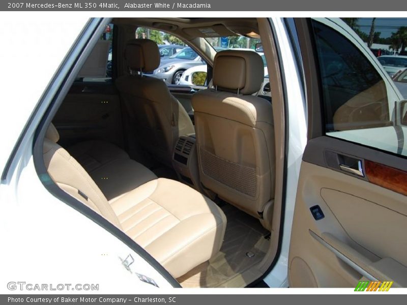 Alabaster White / Macadamia 2007 Mercedes-Benz ML 350 4Matic