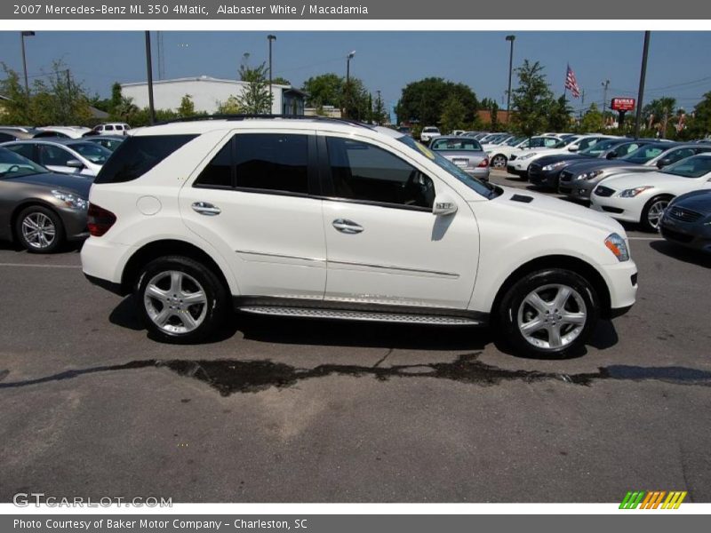 Alabaster White / Macadamia 2007 Mercedes-Benz ML 350 4Matic