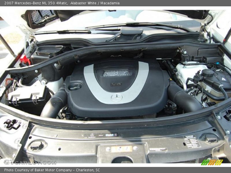 Alabaster White / Macadamia 2007 Mercedes-Benz ML 350 4Matic