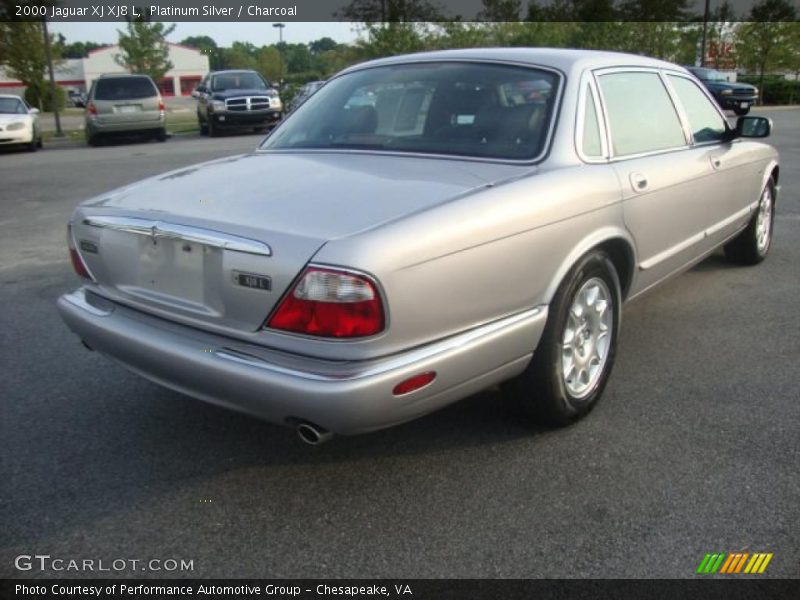 Platinum Silver / Charcoal 2000 Jaguar XJ XJ8 L