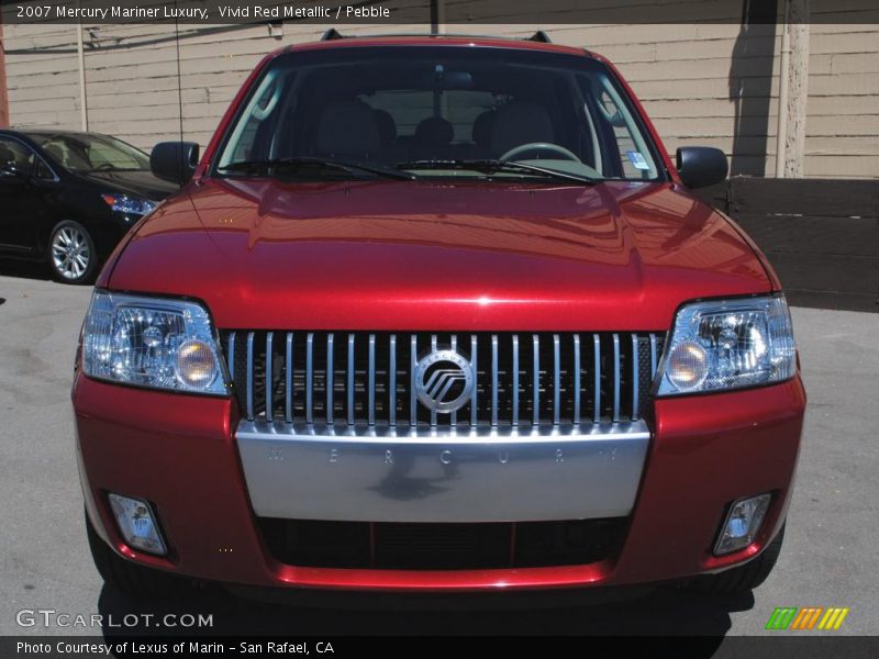 Vivid Red Metallic / Pebble 2007 Mercury Mariner Luxury