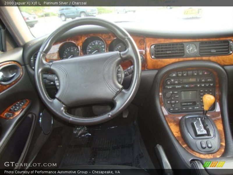 Platinum Silver / Charcoal 2000 Jaguar XJ XJ8 L