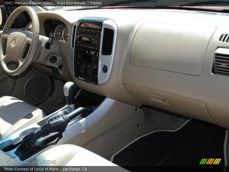 Vivid Red Metallic / Pebble 2007 Mercury Mariner Luxury