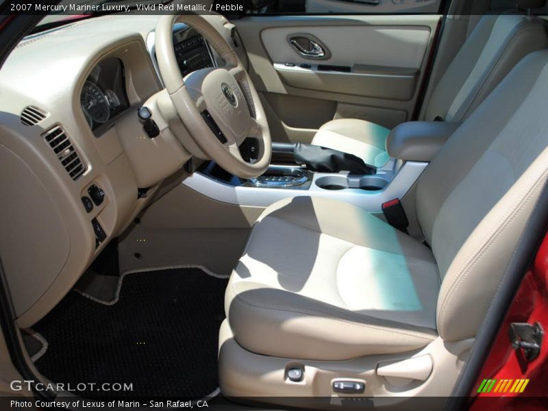 Vivid Red Metallic / Pebble 2007 Mercury Mariner Luxury