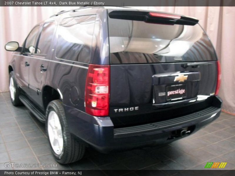 Dark Blue Metallic / Ebony 2007 Chevrolet Tahoe LT 4x4