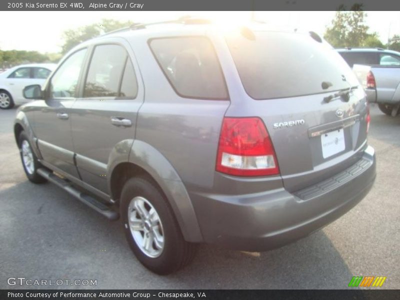 Alpine Gray / Gray 2005 Kia Sorento EX 4WD
