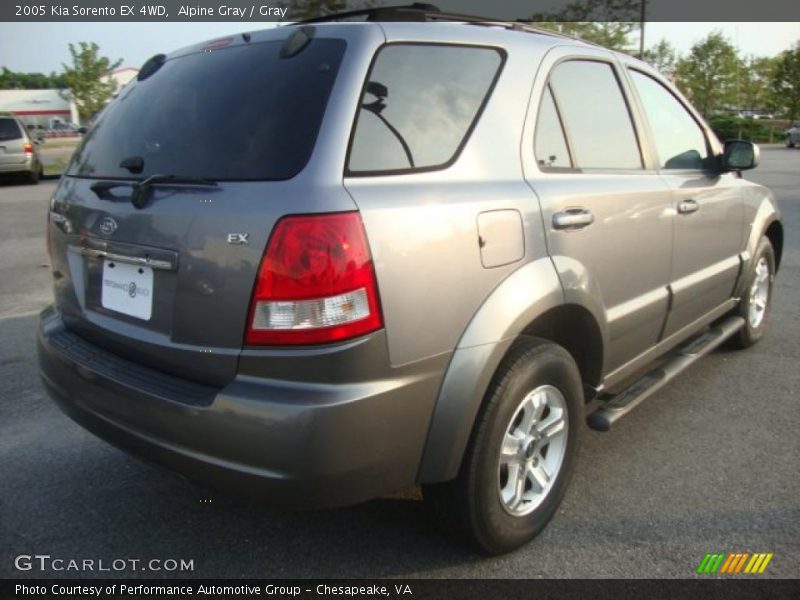 Alpine Gray / Gray 2005 Kia Sorento EX 4WD