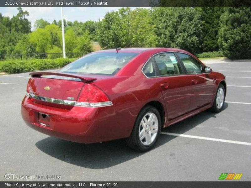 Red Jewel Tintcoat / Neutral 2010 Chevrolet Impala LT