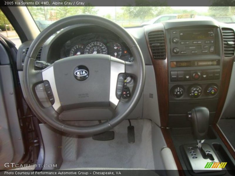Alpine Gray / Gray 2005 Kia Sorento EX 4WD