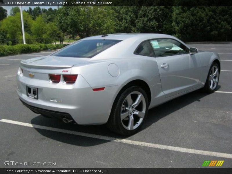 Silver Ice Metallic / Black 2011 Chevrolet Camaro LT/RS Coupe