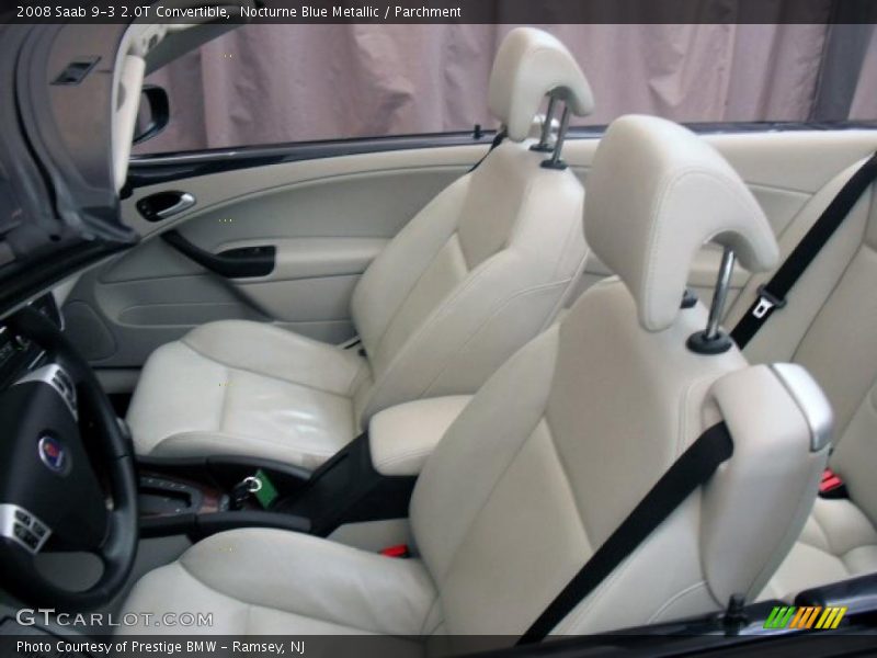 Nocturne Blue Metallic / Parchment 2008 Saab 9-3 2.0T Convertible
