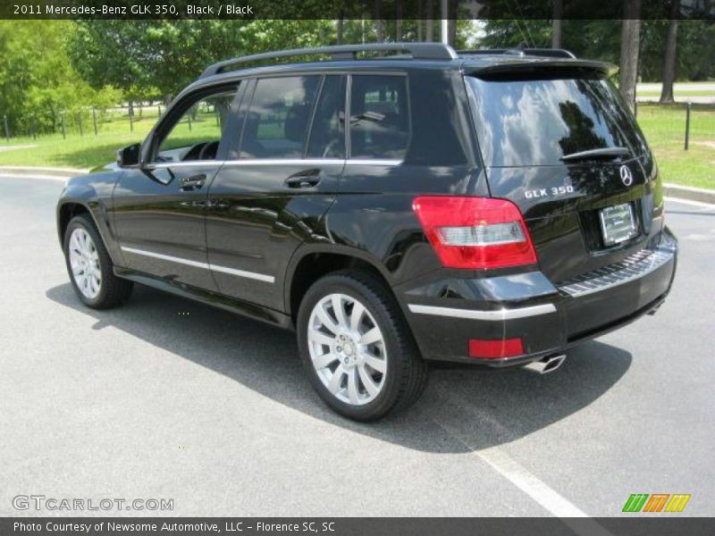Black / Black 2011 Mercedes-Benz GLK 350