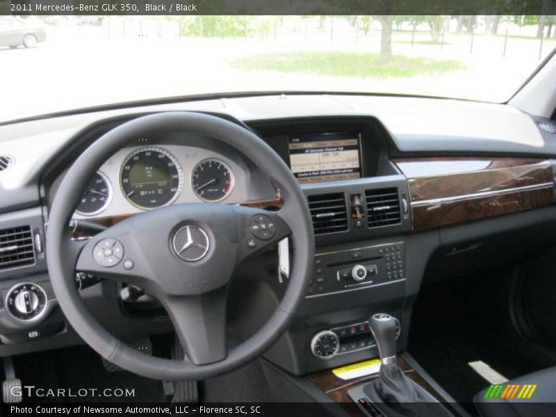 Black / Black 2011 Mercedes-Benz GLK 350