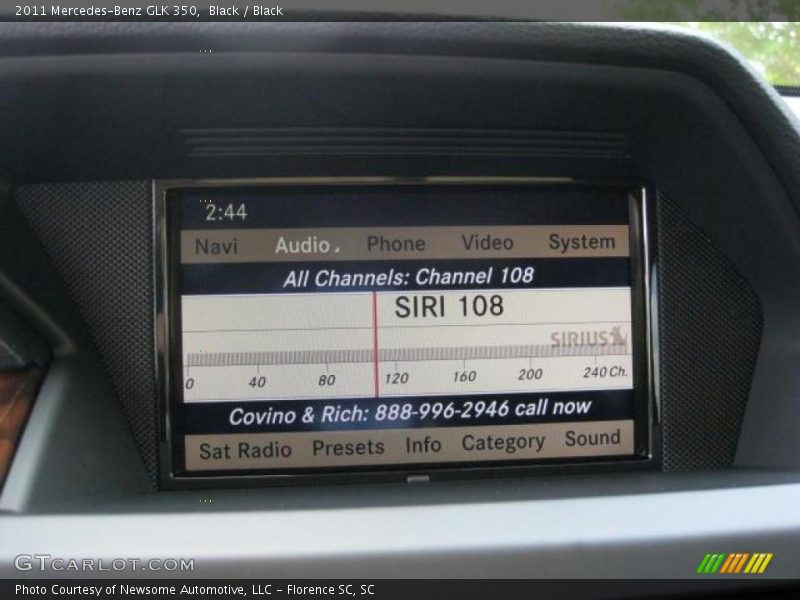 Black / Black 2011 Mercedes-Benz GLK 350