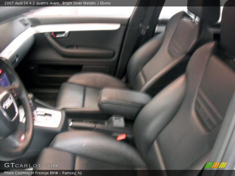 Bright Silver Metallic / Ebony 2007 Audi S4 4.2 quattro Avant