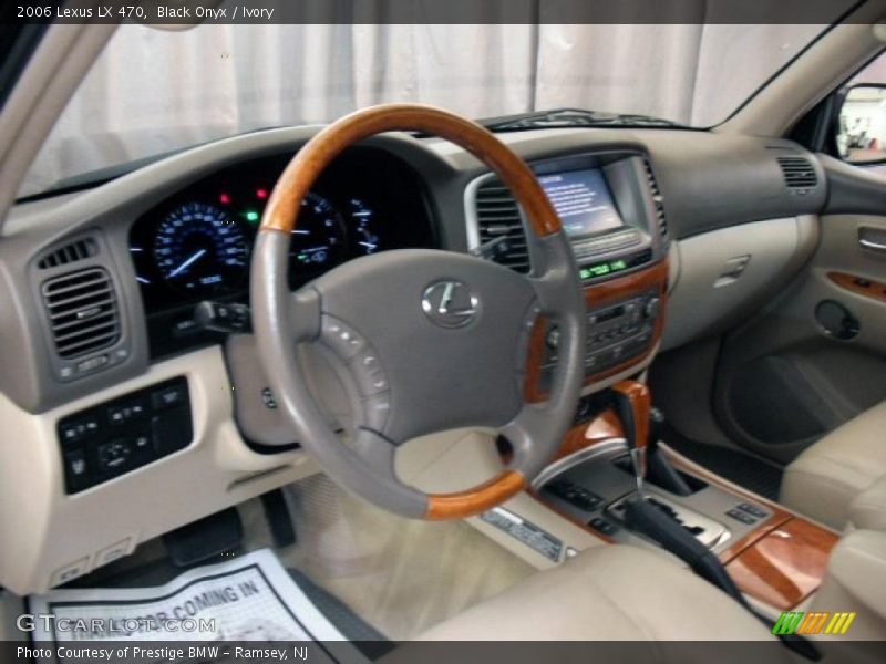 Black Onyx / Ivory 2006 Lexus LX 470