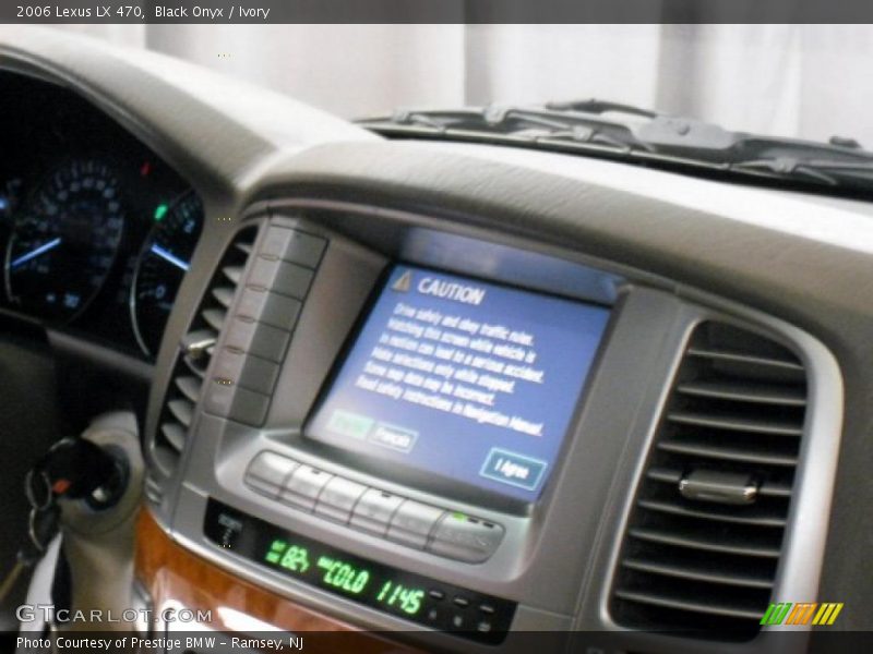 Black Onyx / Ivory 2006 Lexus LX 470