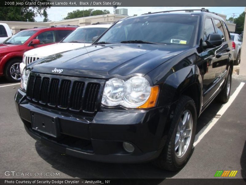 Black / Dark Slate Gray 2008 Jeep Grand Cherokee Laredo 4x4